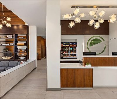 Hotel lobby